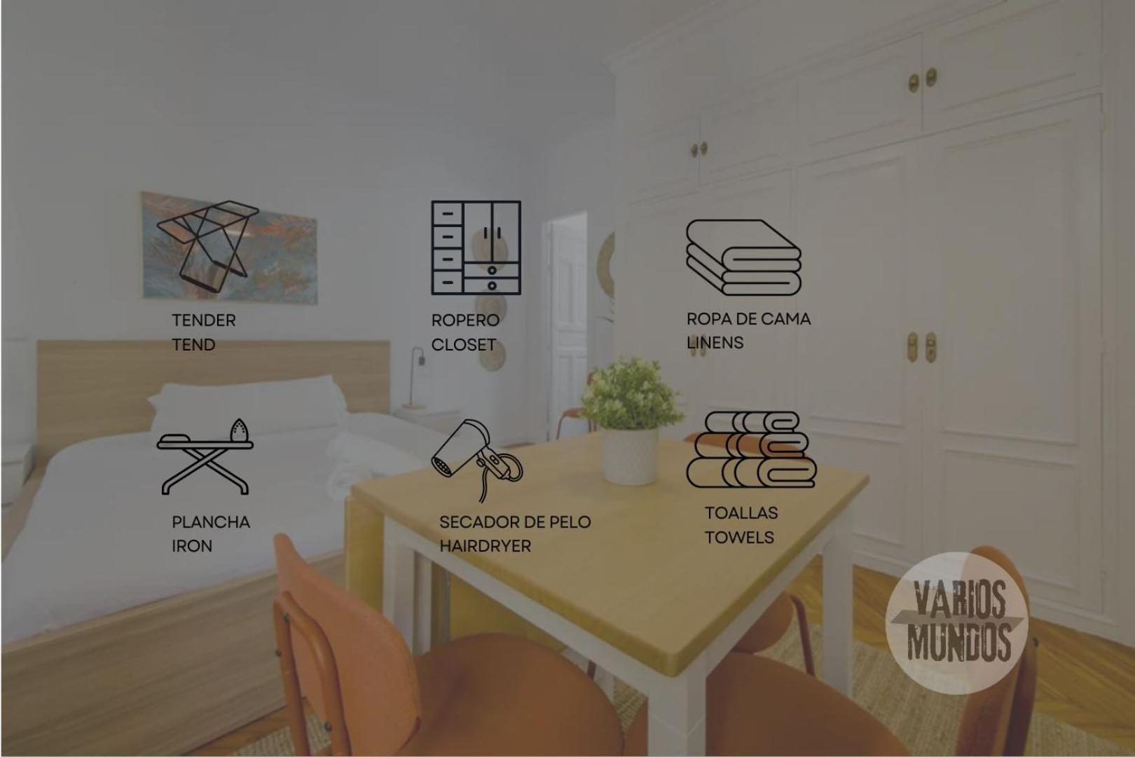 Petite E Chic Loft Para 3 En El Corazon De มาดริด ภายนอก รูปภาพ