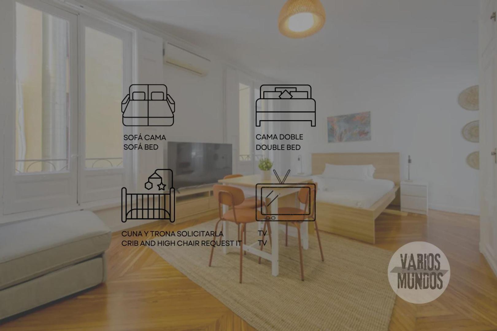 Petite E Chic Loft Para 3 En El Corazon De มาดริด ภายนอก รูปภาพ